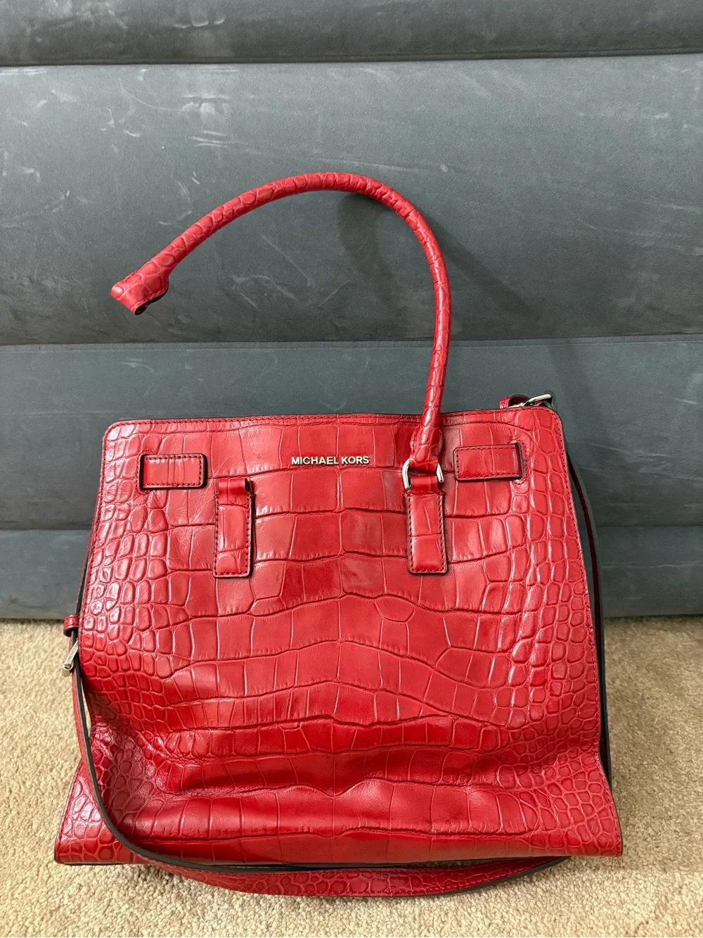 Michael Kors bold red